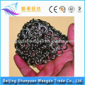 High quality Food grade stainless steel chain mail scrubber